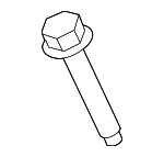 6105096AA - Electrical: Headlamp Assembly Screw for Chrysler: Sebring | Dodge: Avenger, Charger Daytona, Dart, Journey | Jeep: Cherokee, Grand Cherokee, Grand Cherokee L, Patriot, Wrangler, Wrangler JK | Ram: 1500 Image