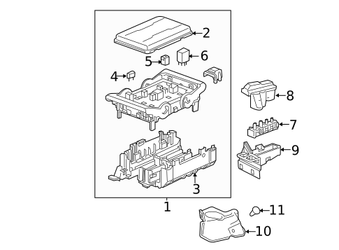 Flasher Units, Fuses, & Circuit Breakers for 2019 Chevrolet Corvette #0