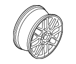 1J0601025BA88Z - : Wheel, Alloy for Volkswagen: Golf Image