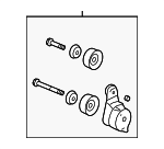 31170RCAA04 - Cooling System: Tensioner for Acura: MDX, RL, TL, ZDX Image
