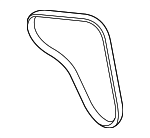 56992RV0A05 - Cooling System: Serpentine Belt for Acura: MDX, RL, TL, ZDX Image