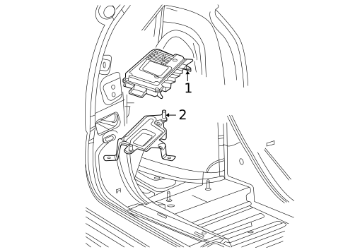 Electrical Components for 2020 Cadillac XT5 #2