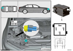 61369207913 - Vehicle Electrical System: Relay for BMW Image