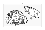 AJ88912 - Cooling System: Water Pump Assembly for Jaguar Image