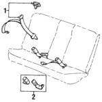 21039802 - Electrical: Retractor Assembly for GM Image