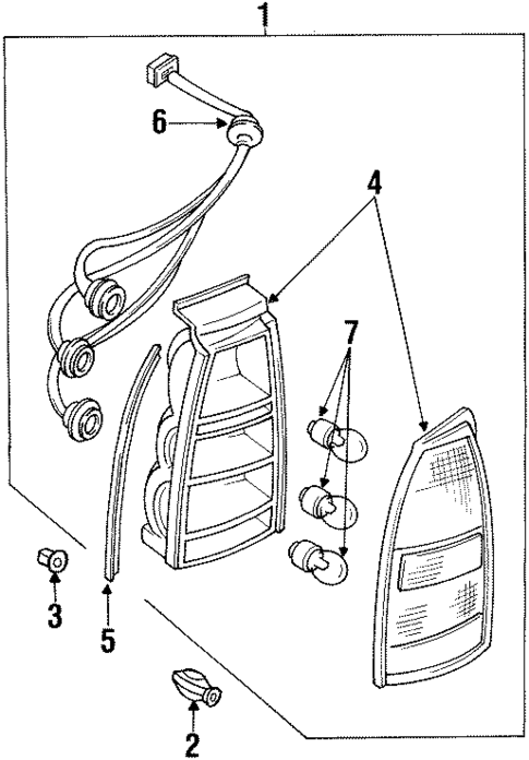 Bulbs - Chassis for 1999 Ford Escort #5