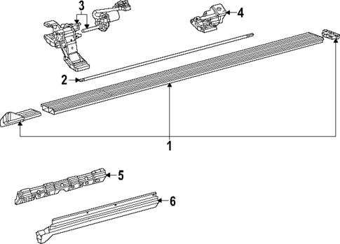 Exterior Trim - Pillars for 2023 Toyota Sequoia #0