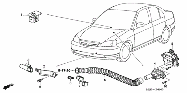 A/C Sensor for 2005 Honda Civic #0