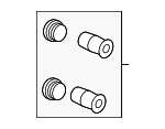 45007SEAE01 - Brakes: Guide Pin Bushing Kit for Honda Image