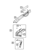 5RJ36PD2AB - Interior Trim: Screw Cover for Mopar Image image