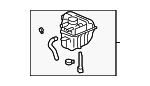 15908178 - Belts &amp; Cooling: Engine Coolant Reservoir for GM Image