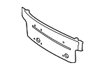 51117043454 - Body: License Bracket for BMW: 745i, 760i Image