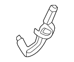 88620AA000 - Body: Recline Lever for Hyundai: Elantra Image