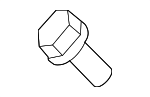 7119904524 - Cooling System: Mount Bracket Bolt for BMW Image