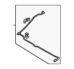 17128096445 - Cooling System: By-Pass Hose for BMW Image