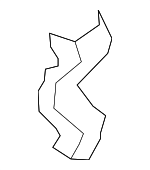 8W0805846 - Body: Reinforced Panel End Cap for Audi: A4, A4 allroad, A4 Quattro, A5 Quattro, A5 Sportback, RS5, RS5 Sportback, S4, S5, S5 Sportback Image