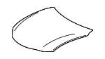 5330124110 - Body: Hood for Lexus: RC200t, RC300, RC350 Image