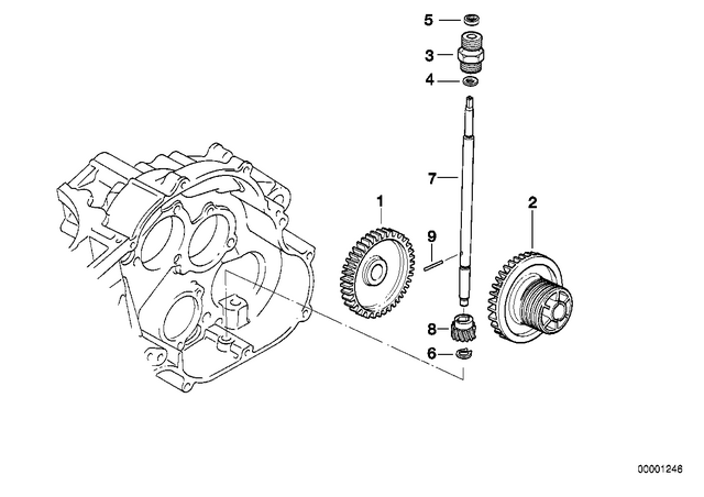 11412343110 - Engine: Gear Wheel - 31 Z for BMW-Motorrad Image