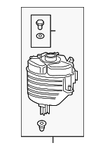 17138610652 - Cooling System: Expansion Tank for BMW: 230i, 230i xDrive, 330e, 330e xDrive, 330i, 330i xDrive, 430i, 430i Gran Coupe, 430i xDrive, 430i xDrive Gran Coupe, M2, M240i, M240i xDrive, M340i, M340i xDrive, M440i, M440i Gran Coupe, M440i xDrive, M440i xDrive Gran Coupe, Z4 Image