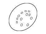 2034210312 - Brakes: Disc Brake Rotor for Mercedes-Benz Image