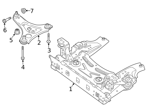 Suspension Components for 2019 Smart EQ fortwo #0