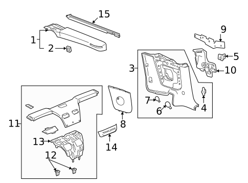 Inner Structure for 2009 Pontiac G6 #7