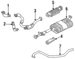 8970810632 - : Front Pipe for Honda Image