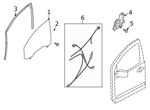 Front Door for 2014 Nissan Armada #0