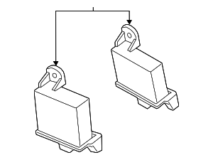 9A790728300 - Electrical: Tire Pressure Monitoring System (TPMS) Transmitter for Porsche Image