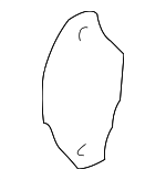 99650577500 - Body: Energy Absorber Seal for Porsche: 911, Boxster, Cayman Image