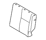 7107852J13B2 - Body: Seat Back Cover for Toyota: Prius C Image