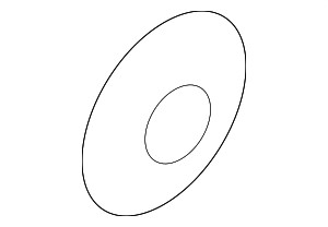 N90657502 - Body: Trunk Lid Trim Washer for Audi Image