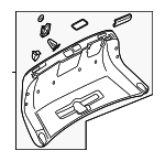 4N0867975C9X7 - Body: Trim Panel for Audi: A8 Quattro, S8 Image