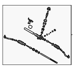 565001U500 - Steering: Gear Assembly for Kia: Sorento Image