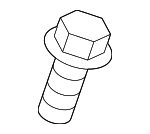 11561674 - Body: Fender Bolt for Buick: Enclave, Encore, Envision, LaCrosse, Regal, Regal Sportback, Regal TourX, Verano | Cadillac: ATS, CT4, CT5, CT6, CTS, DTS, ELR, SRX, STS, XT6, XTS | Chevrolet: Blazer, Bolt EV, Camaro, Caprice, Captiva Sport, Cobalt, Colorado, Corvette, Cruze, Cruze Limited, Equinox, HHR, Impala, Impala Limited, Malibu, Malibu Limited, Monte Carlo, Silverado 1500, Silverado 2500 HD, Silverado 3500 HD, Silverado EV, Sonic, Spark, Spark EV, SS, SSR, Trailblazer, Traverse, Traverse Limited, Trax, Uplander, Volt | GMC: Acadia, Acadia Limited, Canyon, Envoy, Hummer EV SUV, Sierra 1500, Sierra 1500 Limited, Sierra 2500 HD, Sierra 3500 HD, Sierra EV, Terrain | Hummer: H2 | Pontiac: G5, G6, G8, Montana, Solstice, Torrent | Saturn: Aura, Outlook, Vue Image