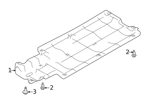 Under Cover & Splash Shields for 2021 Subaru Forester #0