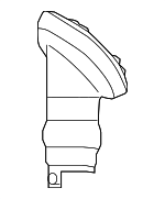 4502575010 - Steering: Lower Boot for Lexus: HS250h Image