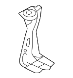 51757125441 - Body: Center Shield Center Bracket for BMW Image