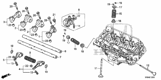 Valve - Rocker Arm (FR.) (V6) (2) for 2013 Honda Crosstour #0