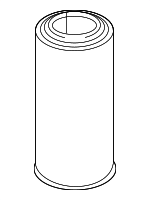 8W0512137D - Suspension: Suspension Shock Absorber Bellows for Audi Image