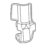 57316TR2A01 - : Baffle for Acura: ILX Image