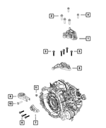 6510173AA - C633; 6-Speed; Dual Dry Clutch Automatic: 6 Lobe External Head Bolt for Mopar Image