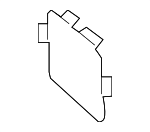 51117403864 - Body: Tow Bracket Cover for BMW: i3 Image