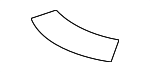 42767T7WA00 - Body: Spare Tire Label for Honda Image