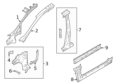 Rocker for 2016 Ford C-Max #0
