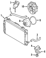 4786481AB - Cooling System: Radiator for Chrysler: Prowler Image