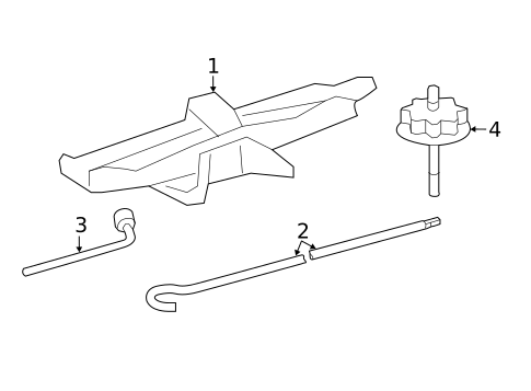Jack & Components for 2020 Toyota Camry #0