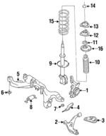 400142B010 - : Knuckle for Nissan: Altima Image