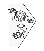 FSD713650A - : Throttle Body for Mazda: 626, Protege, Protege5 Image