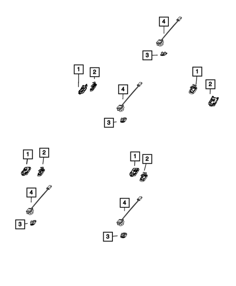 Headliners - Visors - Assist Straps for 2022 Jeep Grand Wagoneer #2